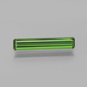 Medium Green Turmalin Edelstein - 1.5ct Oktagon facettiert (ID: 381671)