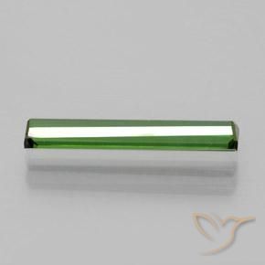 Tourmaline Gemstone in 16.2 x 3.1 mm Size for Sale, Tourmaline Stone in Deep Green Color