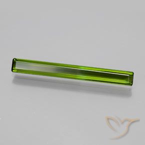 2.38 ct Green Tourmaline Stone, Natural Tourmaline in Octagon Facet Shape for Sale