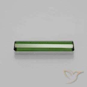 Tourmaline Gemstone in 19.5 x 3.7 mm Size for Sale, Tourmaline Stone in Earthy Green Color