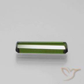 Tourmaline Gemstone in 14 x 3.7 mm Size for Sale, Tourmaline Stone in Dark Green Color