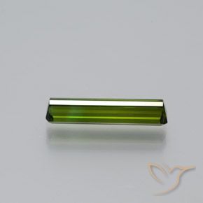 Tourmaline Gemstone in 15.6 x 3.8 mm Size for Sale, Tourmaline Stone in Deep Green Color