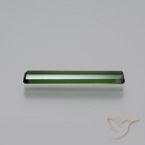Tourmaline Gemstone in 19.7 x 3.5 mm Size for Sale, Tourmaline Stone in Dark Green Color