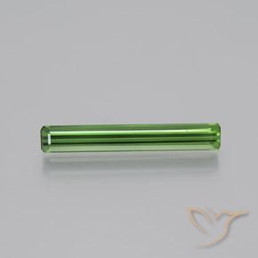 1.66ct Natural Deep Green Tourmaline, Emerald Cut, VS