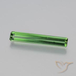 1.81 ct Green Tourmaline Stone, Natural Tourmaline in Octagon Facet Shape for Sale