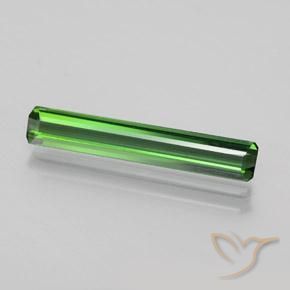 1.83 ct Green Tourmaline Stone, Natural Tourmaline in Octagon Facet Shape for Sale