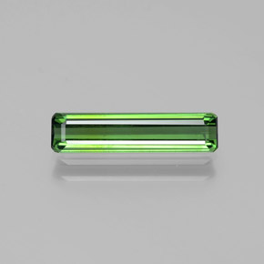 Grün Turmalin Edelstein - 1.2ct Oktagon facettiert (ID: 383370)