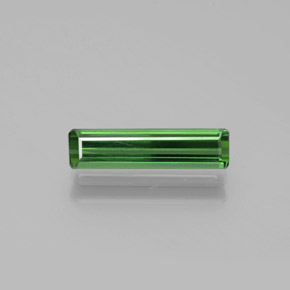 Medium Green Турмалин Камень - 1.1ct Фасетный Октагон (ID: 383371)