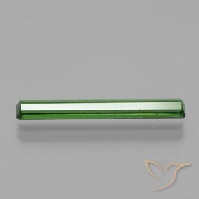 Tourmaline Gemstone in 21 x 3 mm Size for Sale, Tourmaline Stone in Forest Green Color