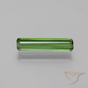 1.18ct Natural Verde floresta Turmalina, Corte Octógono / Esmeralda, VVS-VS, Photo A