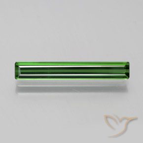 1.93ct Natural Green Tourmaline, Emerald Cut, VVS-VS