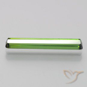 Tourmaline Gemstone in 18.6 x 3 mm Size for Sale, Tourmaline Stone in Forest Green Color