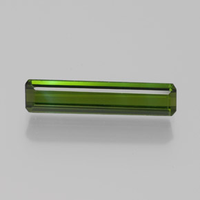 Medium Green Tourmaline Gem - 1.1ct Octagon Facet (ID: 383636)