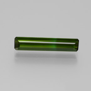 1.26 ct Green Tourmaline Gemstone, Tourmaline Gem in Octagon Facet Shape for Sale.