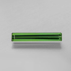 Verde oscuro Turmalina Gema - 1.4ct Forma octagonal (ID: 383750)