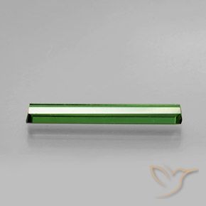 Tourmaline Gemstone in 18.8 x 3 mm Size for Sale, Tourmaline Stone in Medium Green Color