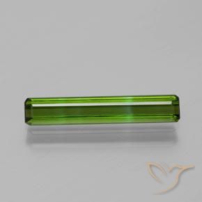 1.33ct Natural Forest Green Tourmaline, Emerald Cut, VVS-VS