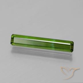 1.33 ct Green Tourmaline Stone, Natural Tourmaline in Octagon Facet Shape for Sale