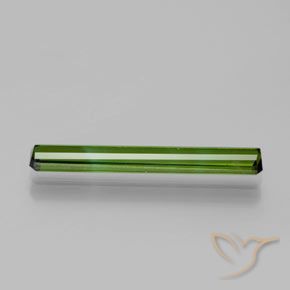 Tourmaline Gemstone in 21.5 x 3 mm Size for Sale, Tourmaline Stone in Medium Green Color