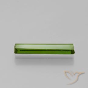 Tourmaline Gemstone in 15.4 x 3.2 mm Size for Sale, Tourmaline Stone in Medium Green Color