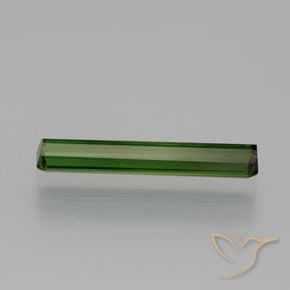 Tourmaline Gemstone in 16.8 x 3.1 mm Size for Sale, Tourmaline Stone in Dark Green Color