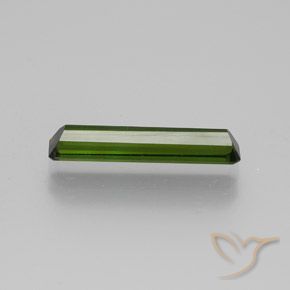 Tourmaline Gemstone in 15.6 x 3.4 mm Size for Sale, Tourmaline Stone in Earthy Green Color