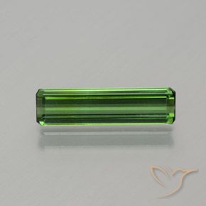 1.17ct Natural Forest Green Tourmaline, Emerald Cut, VS