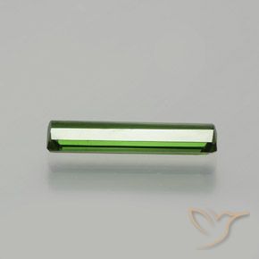 Tourmaline Gemstone in 13.5 x 3 mm Size for Sale, Tourmaline Stone in Forest Green Color
