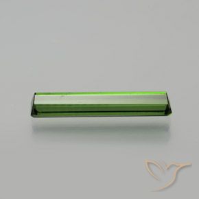 Tourmaline Gemstone in 17.4 x 3.4 mm Size for Sale, Tourmaline Stone in Medium Green Color