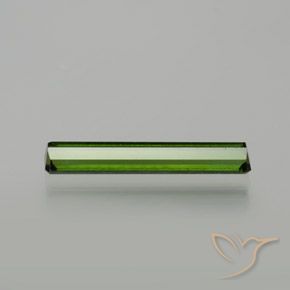 Tourmaline Gemstone in 16.6 x 3 mm Size for Sale, Tourmaline Stone in Forest Green Color