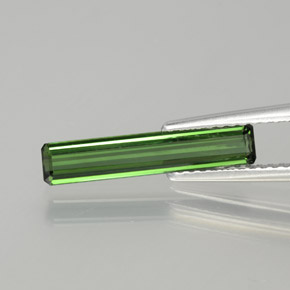 Earthy Green Tourmaline Gem - 1.2ct Octagon Facet (ID: 384173)