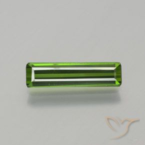 1,17 ct octagonschliff grüner Turmalin aus Mosambik, Größe 13,3 x 3,6mm, natürlicher Edelstein, VS Reinheit, 1 Stück octagonschliff Turmalin, Mohs-Härte von 7 - 7,5 Geeignet für den täglichen Gebrauch im Schmuck , Waage Sternzeichen, Photo A