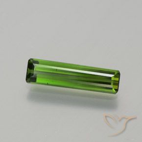 1.17 ct Green Tourmaline Stone, Natural Tourmaline in Octagon Facet Shape for Sale