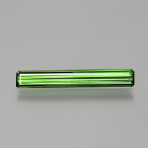 Verde foresta Tormalina Gem - 1.2ct Sfaccettatura ottagonale (ID: 384201)