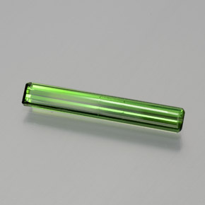 1.19 ct Green Tourmaline Stone, Natural Tourmaline in Octagon Facet Shape for Sale