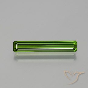1.34ct Natural Forest Green Tourmaline, Emerald Cut, VVS-VS