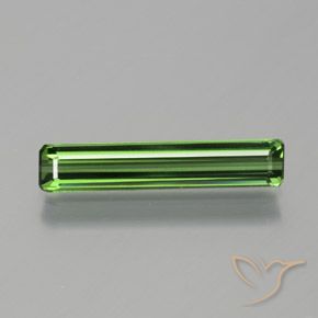 1.35ct Natural Forest Green Tourmaline, Emerald Cut, VVS-VS