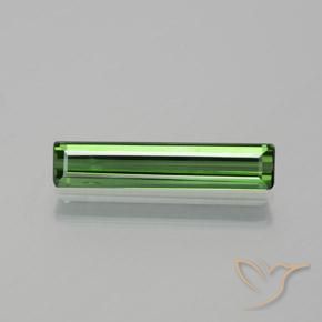 1.22ct Natural Earthy Green Tourmaline, Emerald Cut, VS-SI