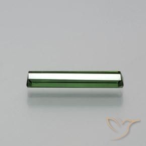Tourmaline Gemstone in 15.3 x 3.2 mm Size for Sale, Tourmaline Stone in Earthy Green Color