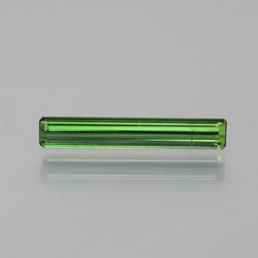 Forest Green Tourmaline Gem - 1.1ct Octagon Facet (ID: 384248)