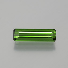 Medium Green Tourmaline Gem - 1ct Octagon Facet (ID: 384257)