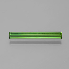 Waldgrün Turmalin Edelstein - 1.4ct Oktagon facettiert (ID: 384274)