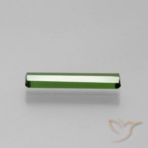 Tourmaline Gemstone in 14.8 x 3.3 mm Size for Sale, Tourmaline Stone in Medium Green Color