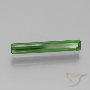 1.08 ct Green Tourmaline Stone, Natural Tourmaline in Octagon Facet Shape for Sale