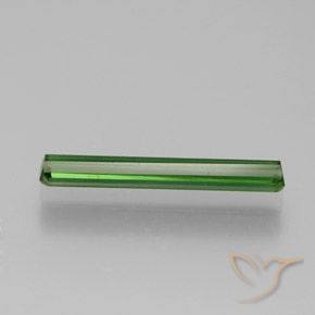 Tourmaline Gemstone in 17.6 x 2.7 mm Size for Sale, Tourmaline Stone in Medium Green Color