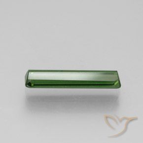 Tourmaline Gemstone in 14.3 x 3.3 mm Size for Sale, Tourmaline Stone in Deep Green Color