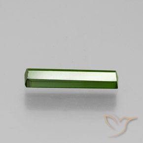 Tourmaline Gemstone in 13.7 x 3.4 mm Size for Sale, Tourmaline Stone in Medium Green Color