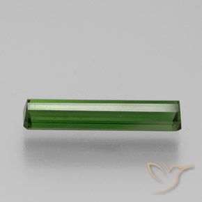 Tourmaline Gemstone in 16.1 x 3.5 mm Size for Sale, Tourmaline Stone in Forest Green Color