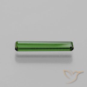Tourmaline Gemstone in 15.5 x 3 mm Size for Sale, Tourmaline Stone in Medium Green Color