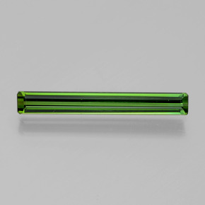 Earthy Green Tourmaline Gem - 1.3ct Octagon Facet (ID: 390799)